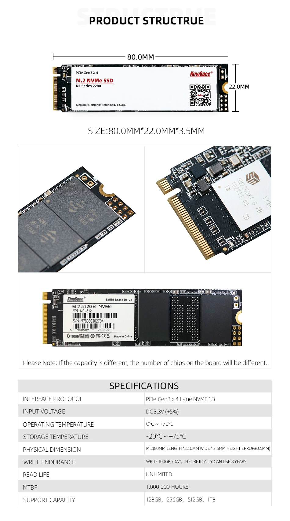 KingSpec M.2 SSD M2 120 Гб PCIe SSD 240 ГБ hdd 512 ГБ NVMe PCIE 2280 твердотельный накопитель для ноутбука Inrernal GIGABYTE Asrock