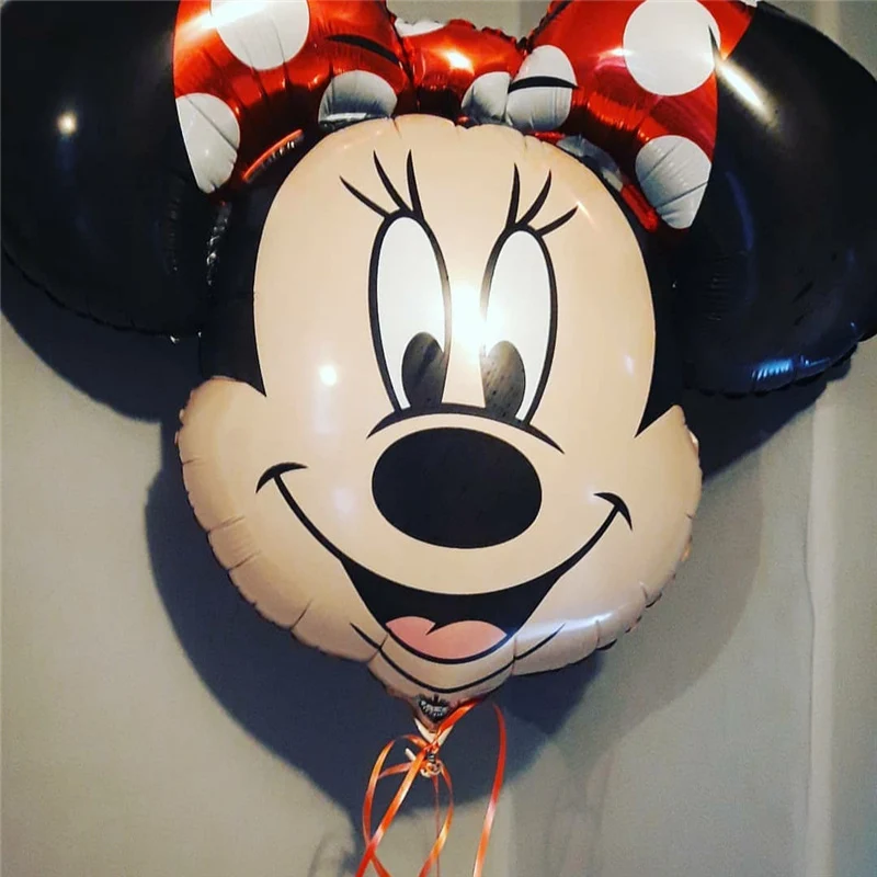 Воздушные шары из алюминиевой фольги с Микки Маусом украшения для дня рождения