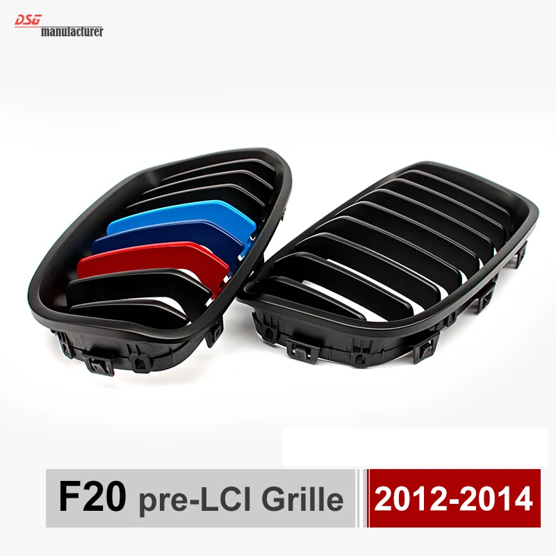 2012-2014 F20 pre-LCI M трехцветный высококачественный abs Стайлинг автомобильный передний