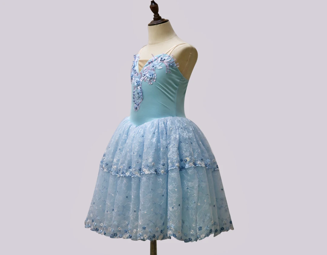 Новый балетное платье танцевальная одежда для девушек танцевальное тюль юбки tulle