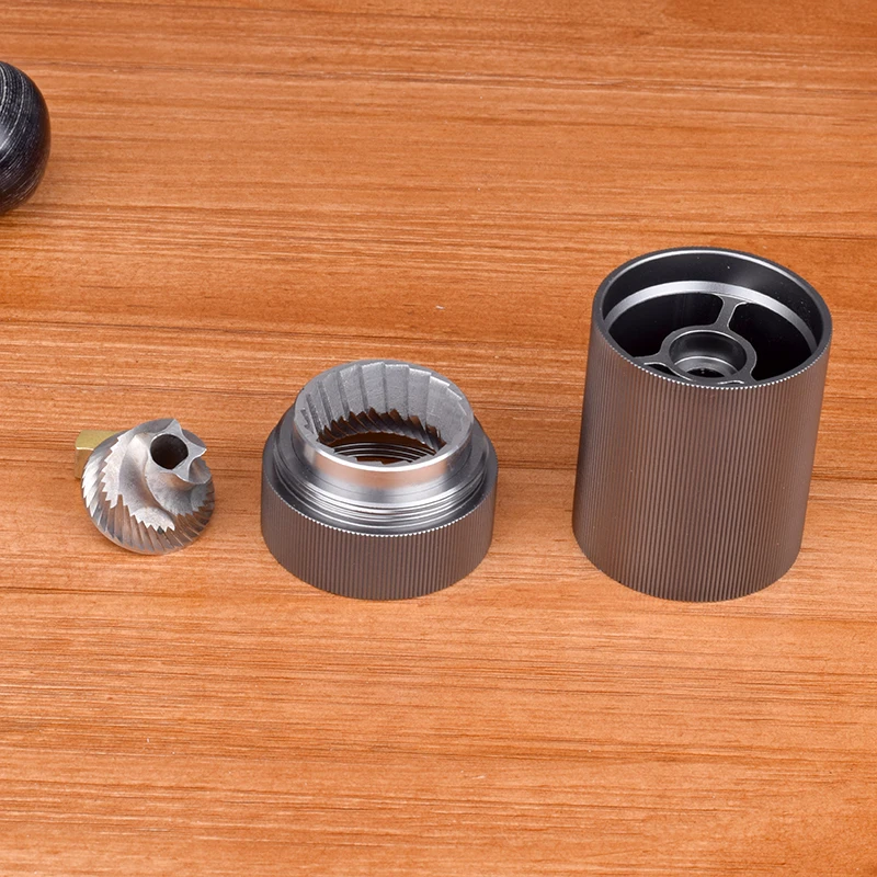 Алюминиевая ручная кофемолка мельница из нержавеющей стали 50 мм|Ручные