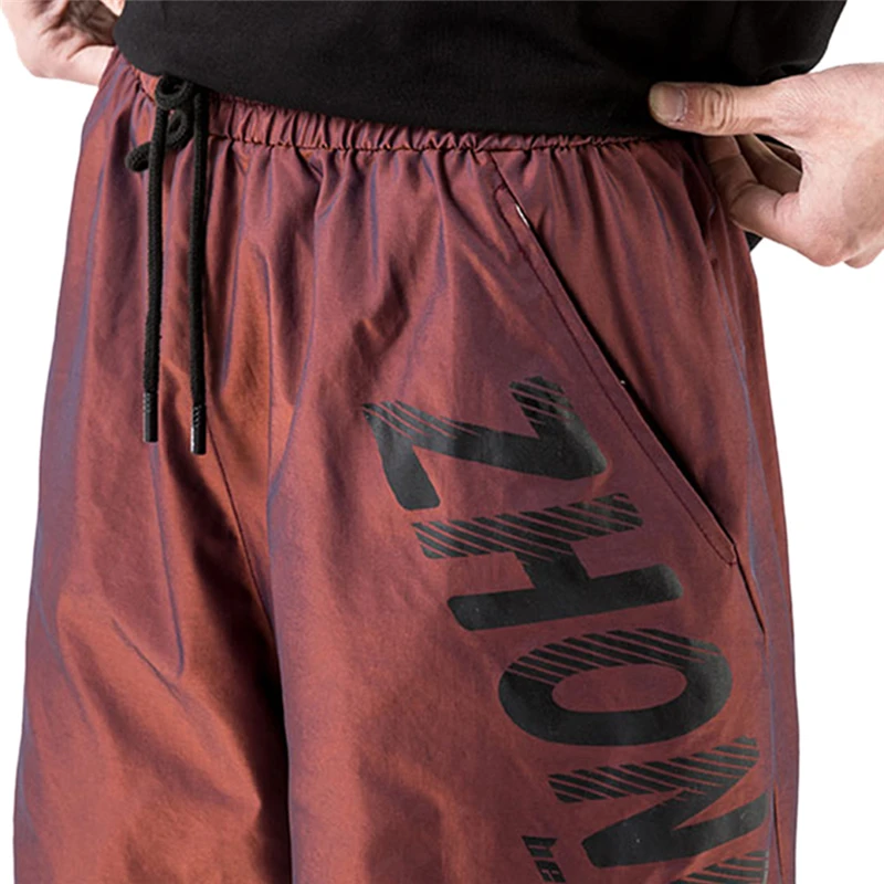 

Men Casual Baggy Shorts Letter Printed Straight Knee Length Short Trousers Summer Beach Shorts 5XL