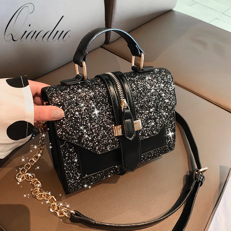 Qiaoduo женские шикарные сумки на плечо из искусственной кожи Женские однотонные