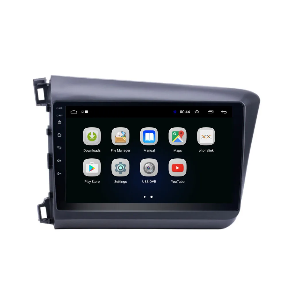 4G LTE Android 8,1 Fit HONDA CIVIC 2012 2013 мультимедийный стерео автомобильный dvd-плеер навигация gps радио