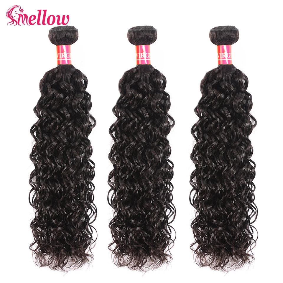 Волнистые человеческие волосы пряди 1/3/4 смешанные Длина 100% натуральные кудрявые