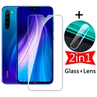 2 в 1, Защитное стекло для экрана Xiaomi Redmi Note 8T Note8 Pro T Red Mi 8 8A