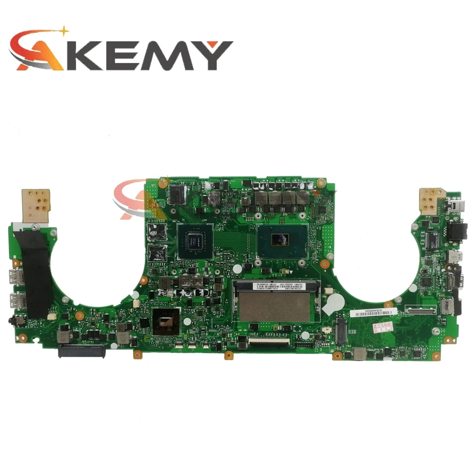 90nb0f10 r01300 motherboard for asus fx502ve fx502vd fx502v laptop motherboard mainboard 8gb ram i5 7300hq gtx1050ti v2g free global shipping