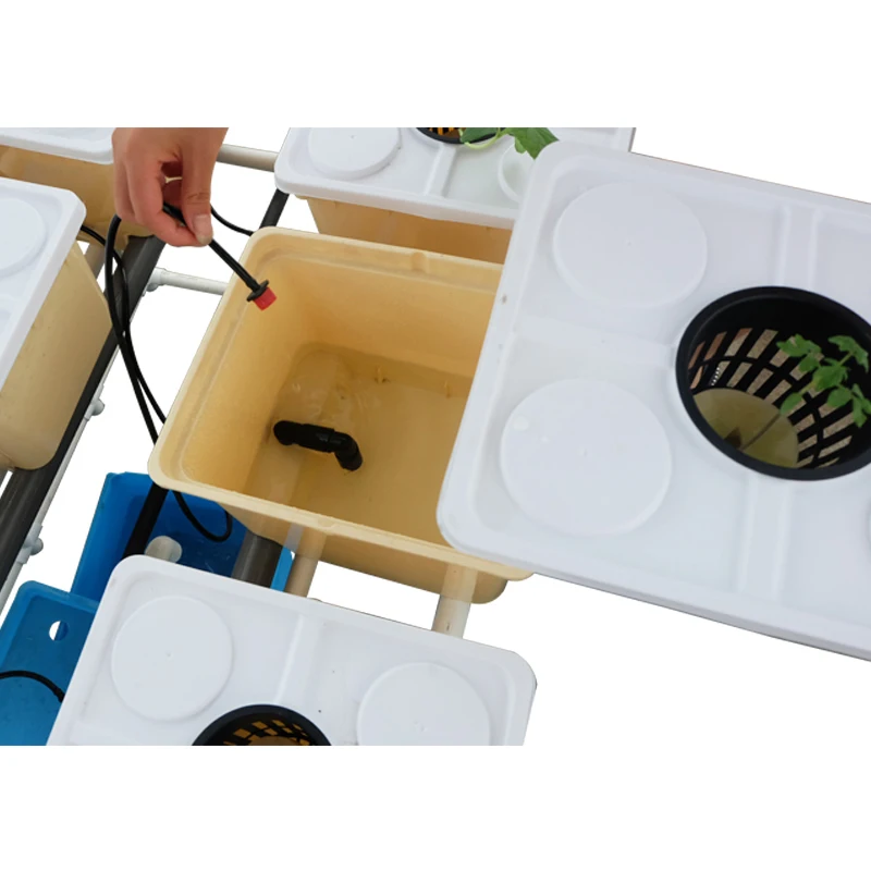 Система гидропоники NFT Bento гидропоника с 6 ведрами подставкой для труб садовые