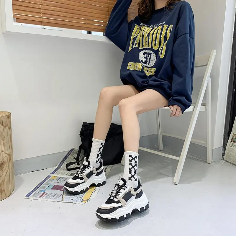 

Женские кроссовки, дышащие, повседневные, весна-осень 2020, X308