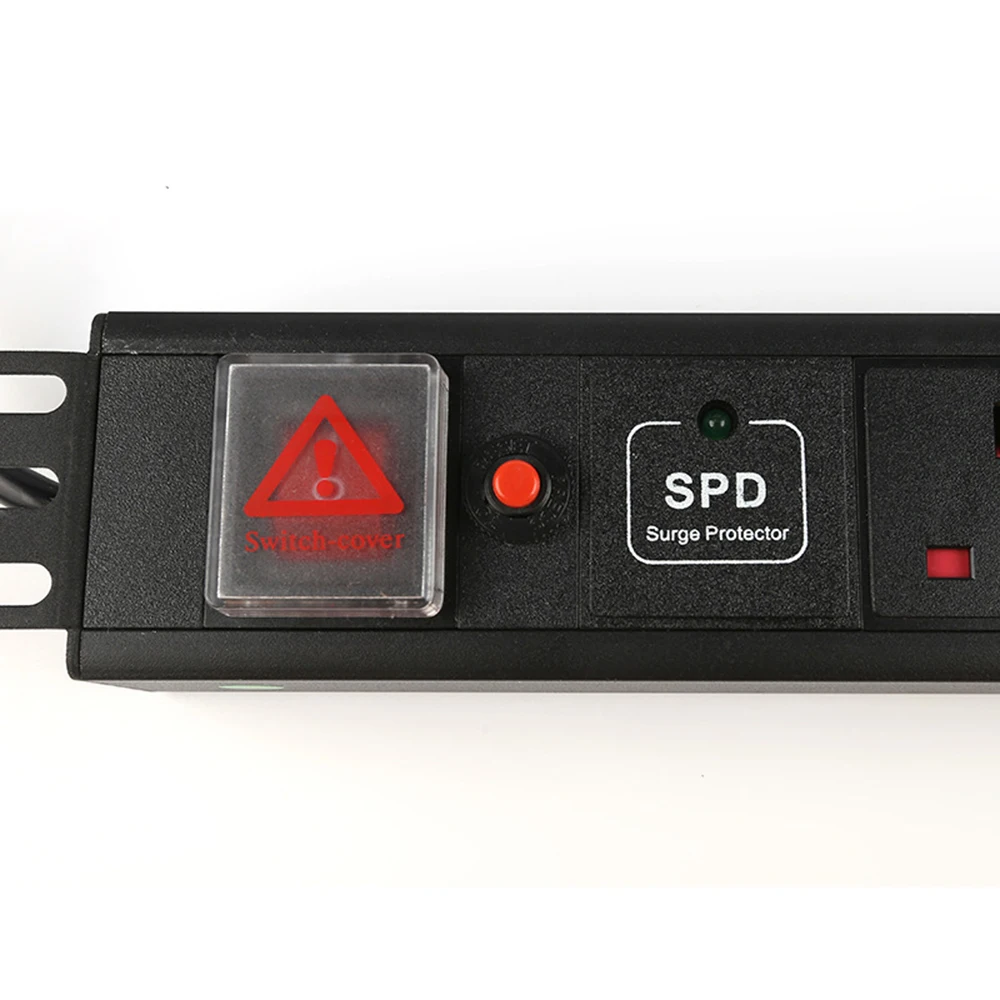 Удлинитель PDU SPD с защитой от перенапряжения разветвитель для кабинета 1U 6 каналов