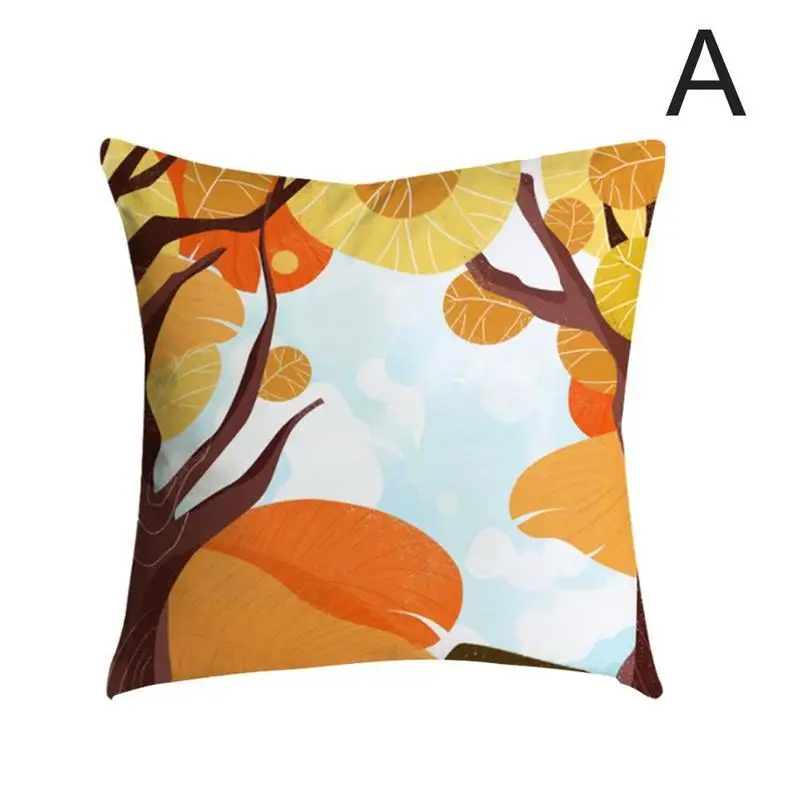 Персиковая кожа обнимающая наволочка осенняя пасторальная искусственная стул