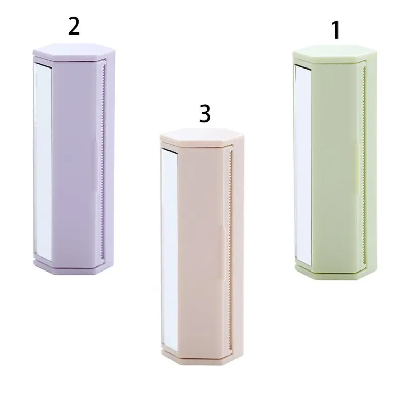 Portable Facial Absorbent Paper Wipes Oil Control Face Cleanser Green Tea Rose Lavender with Mirror Men Women