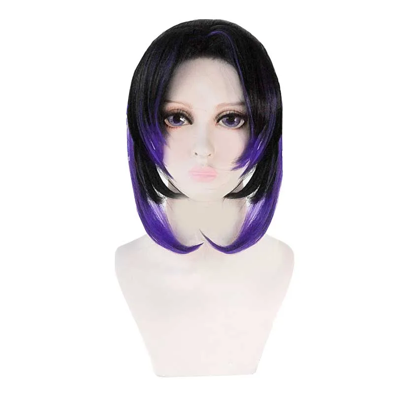 Kochou wigs Демон убийца Kimetsu без Yaiba камадо Tanjirou камадо Nezuko Agatsuma Zenitsu томилочка Giyuu кохау Shinobu Косплэй парики костюмы - Цвет: Kochou wigs