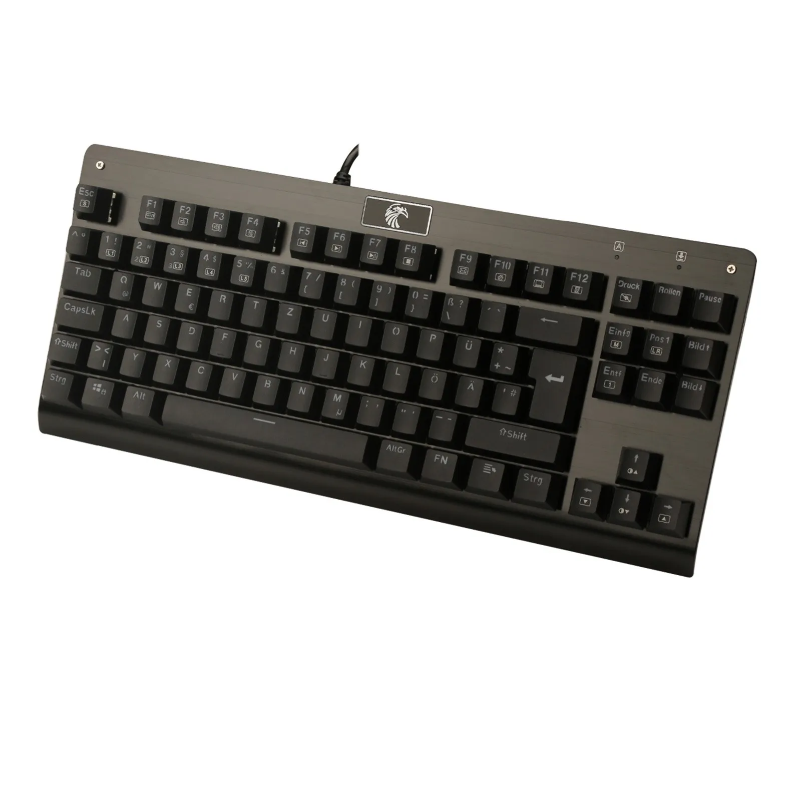 

Z77 mechanical gaming keyboard 88-key German keyboard with RGB LED backlight