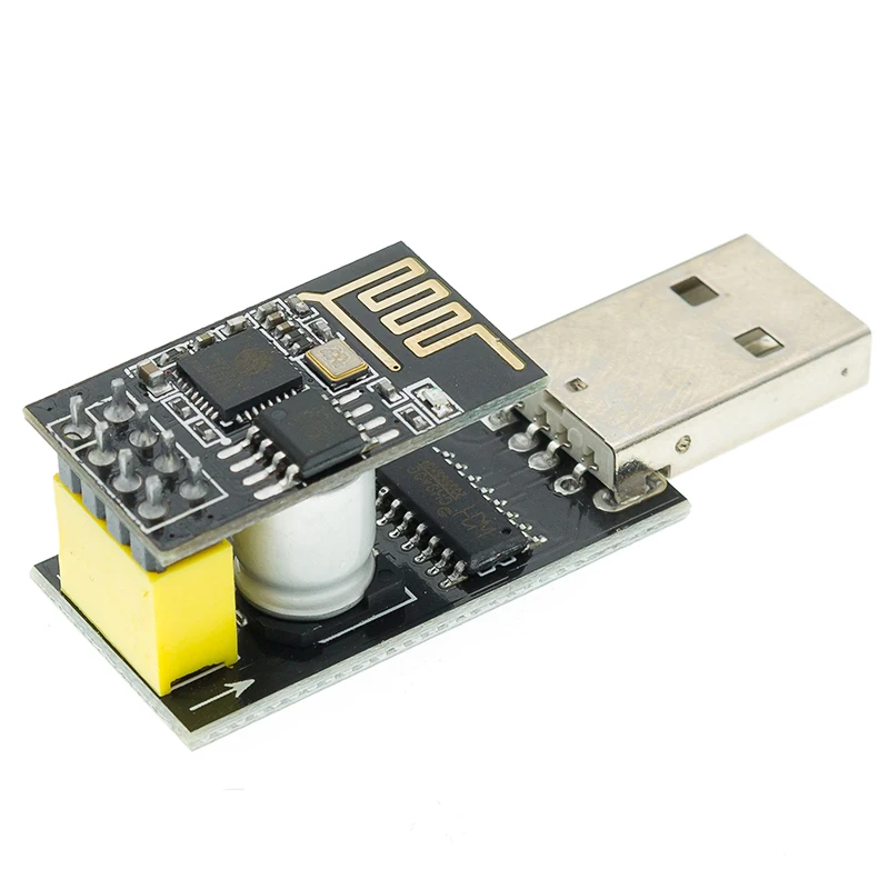 USB к ESP8266 WI FI модуль ESP 01 01S плата адаптера компьютера телефона беспроводной связи