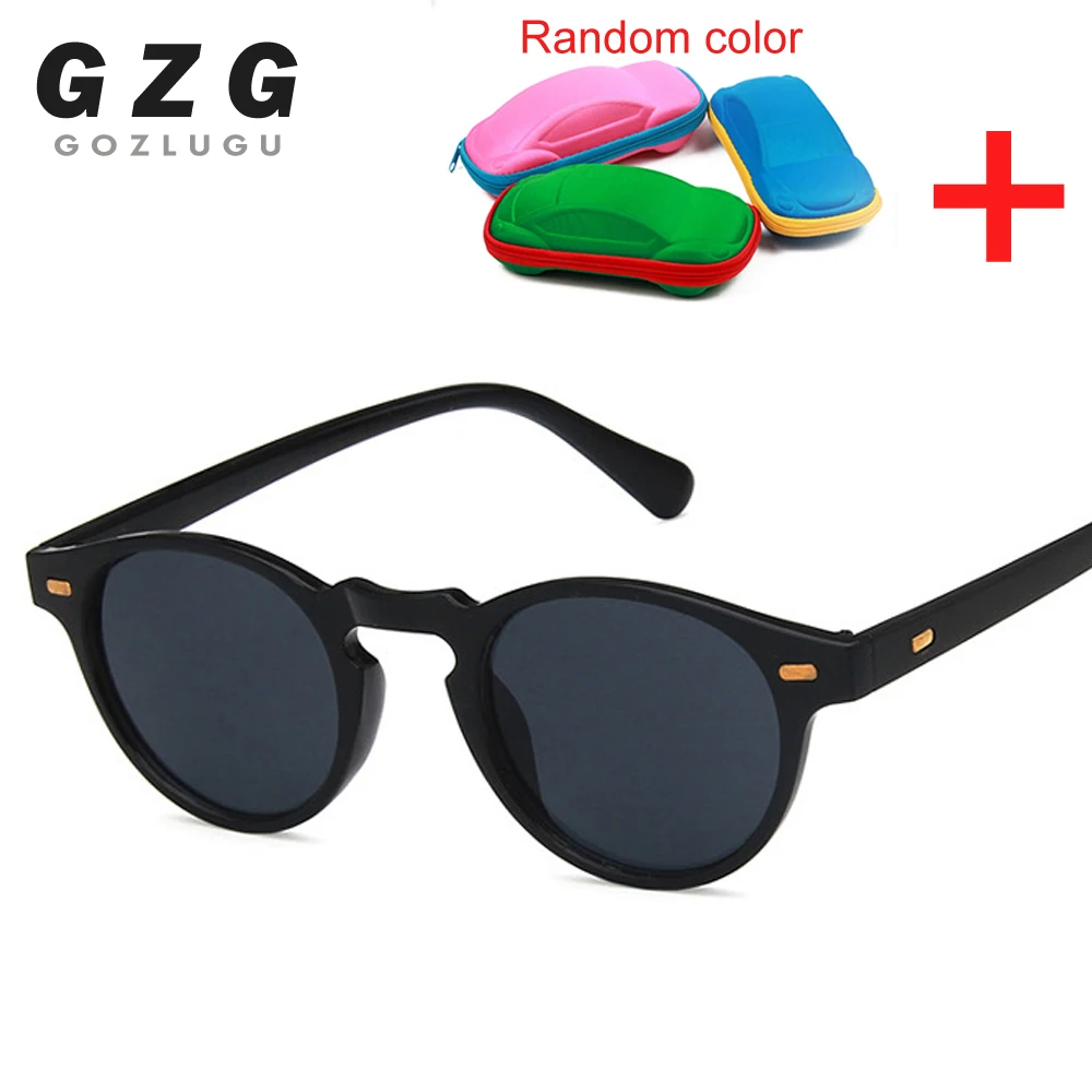 

2019 классические маленькие круглые солнцезащитные очки в стиле ретро, модные маленькие солнцезащитные очки в коробке для мужчин и женщин, тр...