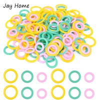 20 100pcs plastic stitch markers rings sewing crochet knitting marker ring knitting needle clip marking circles sewing tools