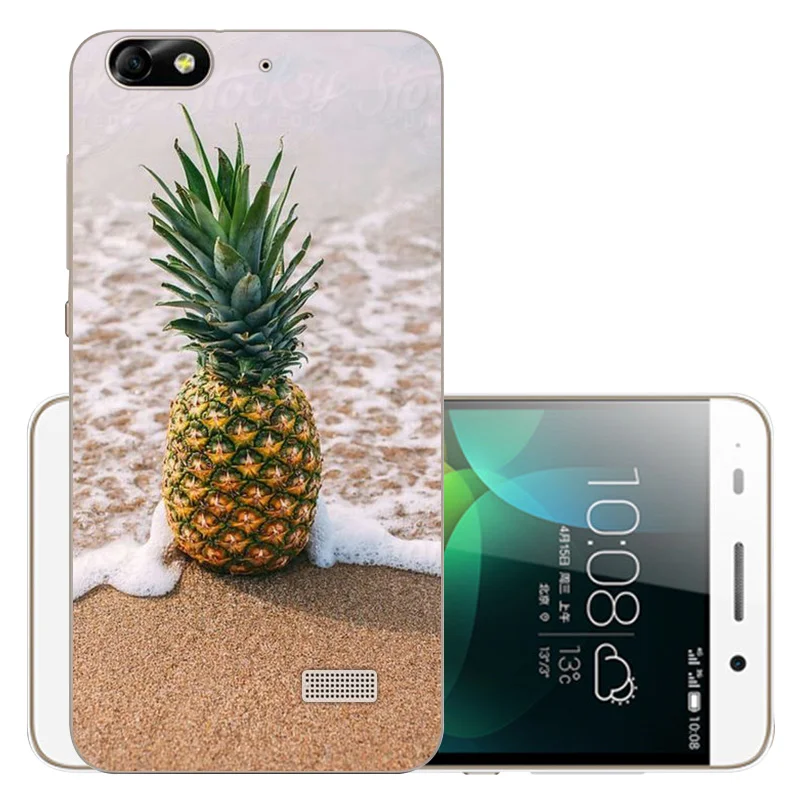 Чехол-книжка 5,0 дюйма для huawei Honor 4C, чехол CHC-U01, CHM-U01 чехол для huawei Honor 4C, мягкий силиконовый чехол для huawei G Play Mini - Цвет: ASBLGQ