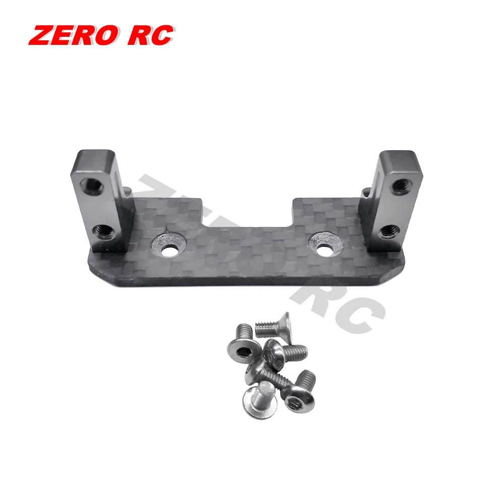 1/10 RC CAR Алюминиевое Крепление сервопривода + углеродное крепление для 1:10 ROCK CRAWLER