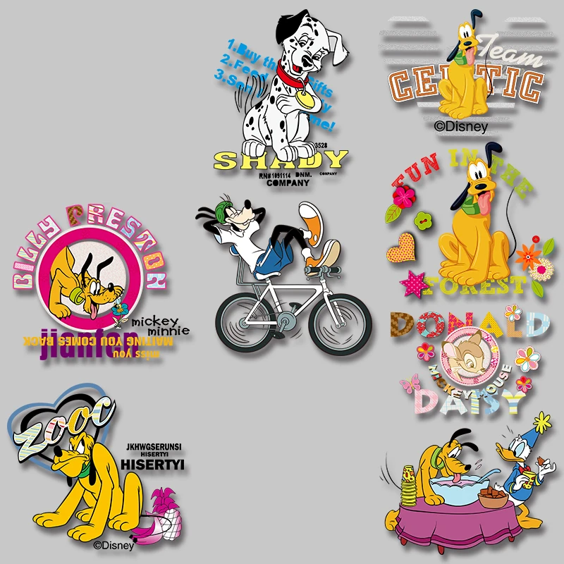 Термоклейкая термоклейкая наклейка на одежду с изображением животных из