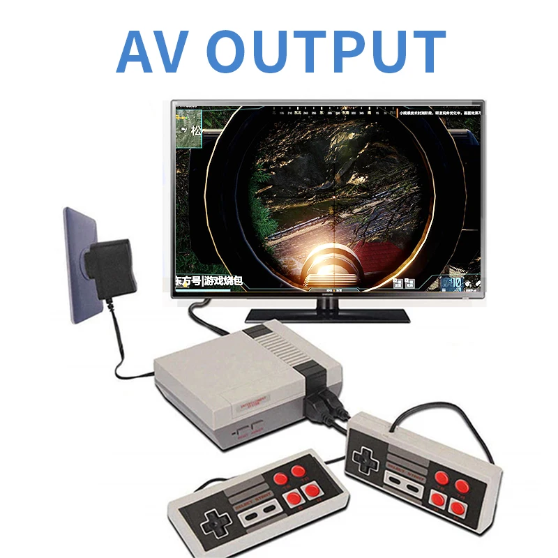 Мини-игровые консоли 8 бит Ретро ТВ видео игровые с 620 классическими играми