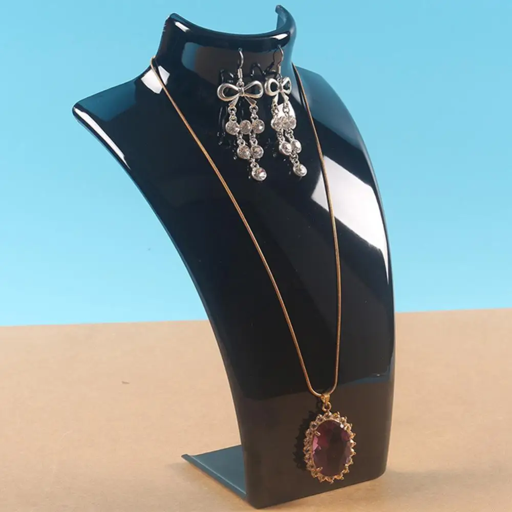 

Necklace Earrings Organizer Jewelry Display Stand Holder Shelf Rack Mannequin