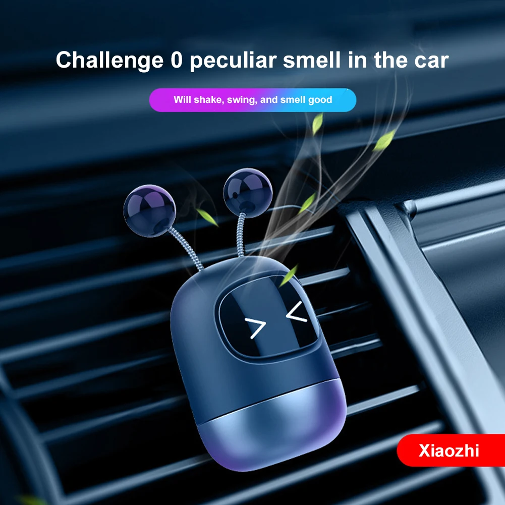 

Auto Air Freshener Clip Air Vent Clip Aroma Diffuser with Cologne/Lemon/Ocean Scented Solid Perfume Cute Decoration Car Styling