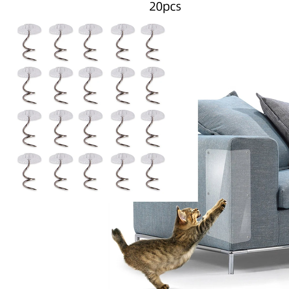 20 шт инструментов для ногтей домашних животных и когтеточки кошек гвардии коврик