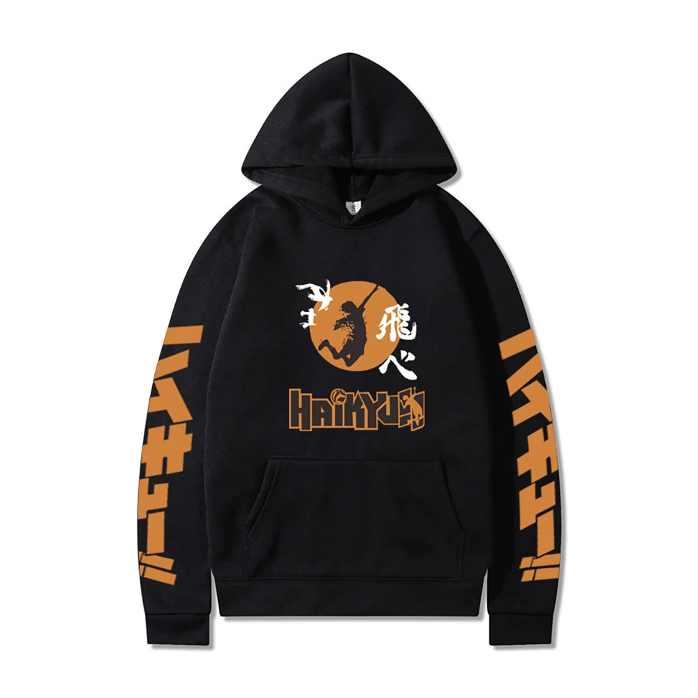 

Anime Haikyuu Cosplay Hoodies Long Sleeve Hoodie Sweatshirts Harajuku Hip Hop Streetwear Pullover Tops