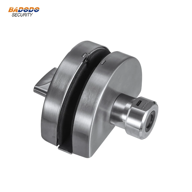 Умный Замок для отпечатков пальцев, Электрический дверной замок для безрамной стеклянной двери