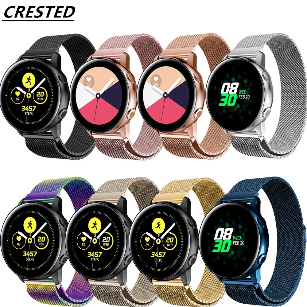 Gear S3 Frontier ремешок для samsung Galaxy watch 46 мм 42 мм ремешок S4 active/active 2 20 мм 22 мм ремешок для часов amazfit bip gts/gtr