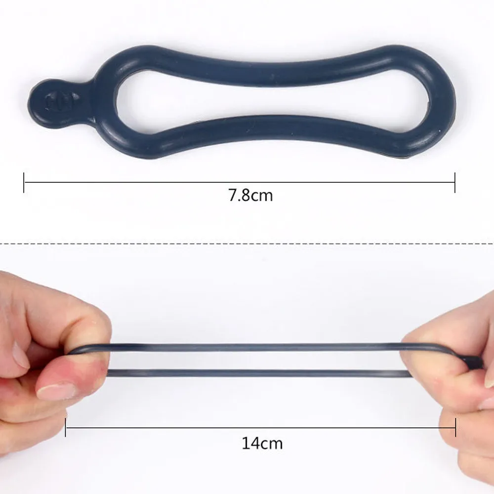 2 шт. резиновый ремешок ПВХ кольца для T6 светодиодный фара велосипед фары