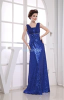 free shipping 2016 blue formal gowns new design hot maxi real photos long brides maid dress gown custom sizecolor prom dresses