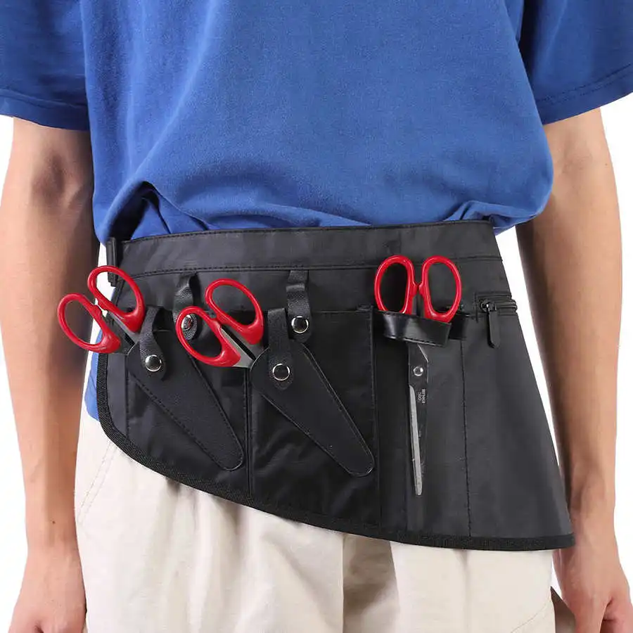 

Multi-Functional Hairdressing Tool Storage Bag Hair Clip Comb Scissors Waist Bag Hair Salon Accessories