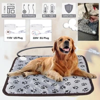 heating pad electric warm mat waterproof puppy power off protection soft pet pad carpet for cat dog animal home office chair