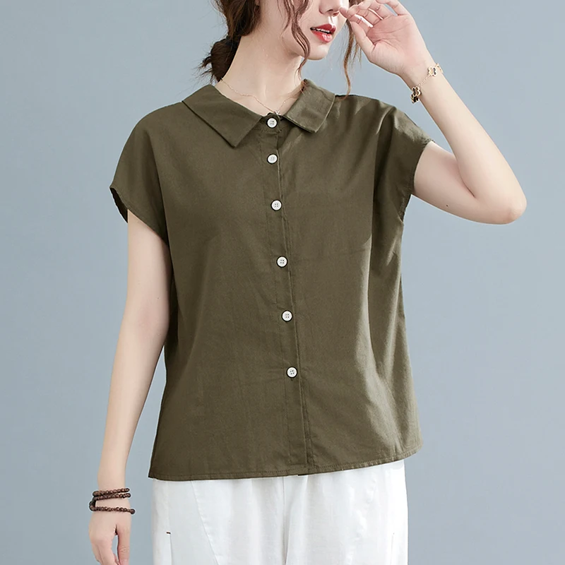 

Блузка женская с воротником «Питер Пэн»