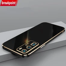 Breakpoint Case For Huawei Nova 3 3i 4 4E 5 5i 5z 5t 6 6se 7 7se 8 8se Pro 5G Honor 20 20s 30 30s 9x  Plus Plating Frame Covers