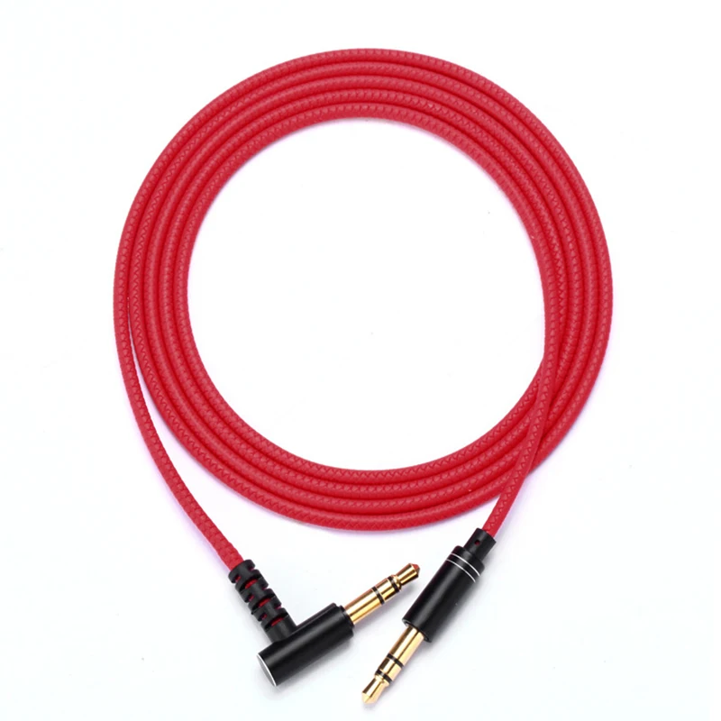 

AUX Audio Cable 3.5mm Male-To-Male Audio Jack Elbow Car AUX Dual-Head