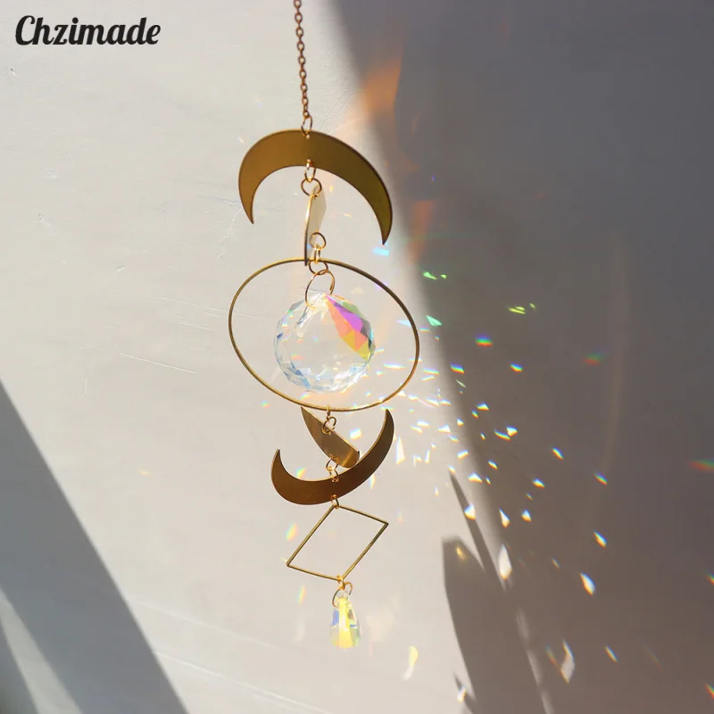 

Хрустальный подвесной светильник для окна дома