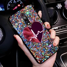 Чехол для телефона с блестками Xiaomi Redmi Note 8 7 Pro 5 6 зеркальная