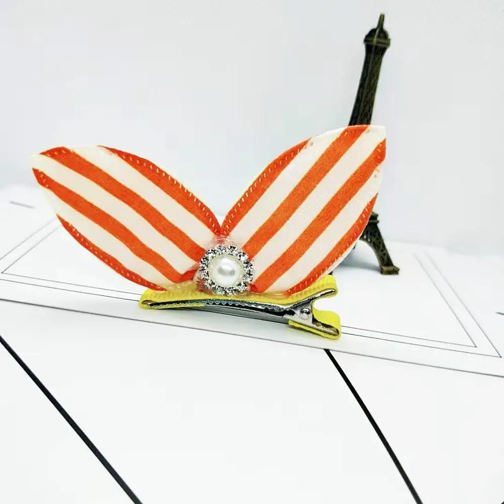 30 шт. новые заколки для волос кошек и собак кролик бант жемчуг банты домашних