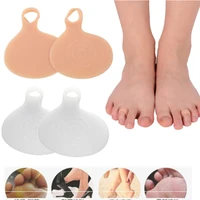 2pcs silicone durable non slip pain relief high heel shoe half insole metatarsal pad foot care tool women healthy
