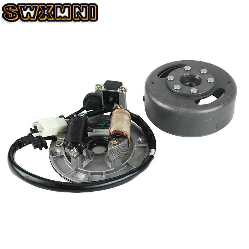 Lifan 125cc мотоцикл AC Магнитный статор Зажигания Комплект маховика для LF 50cc 110cc