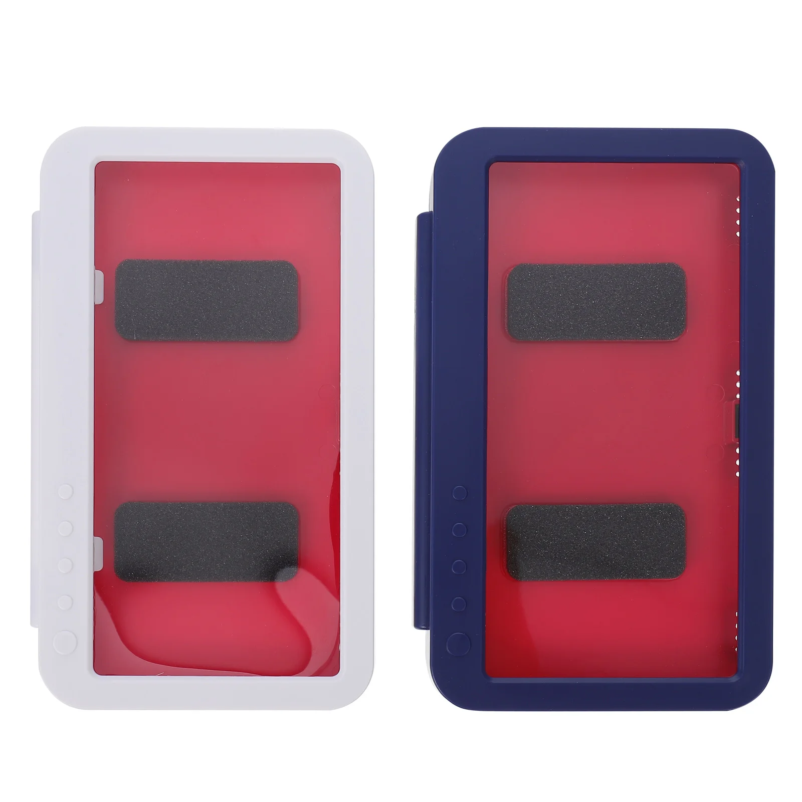 

2pcs Phone Storage Cases Waterproof Watching Holders Wall Mounted Phone Cases