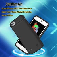 battery charger case for iphone 6 6s 7 8 battery case power bank charging cases charger ultra slim external back pack