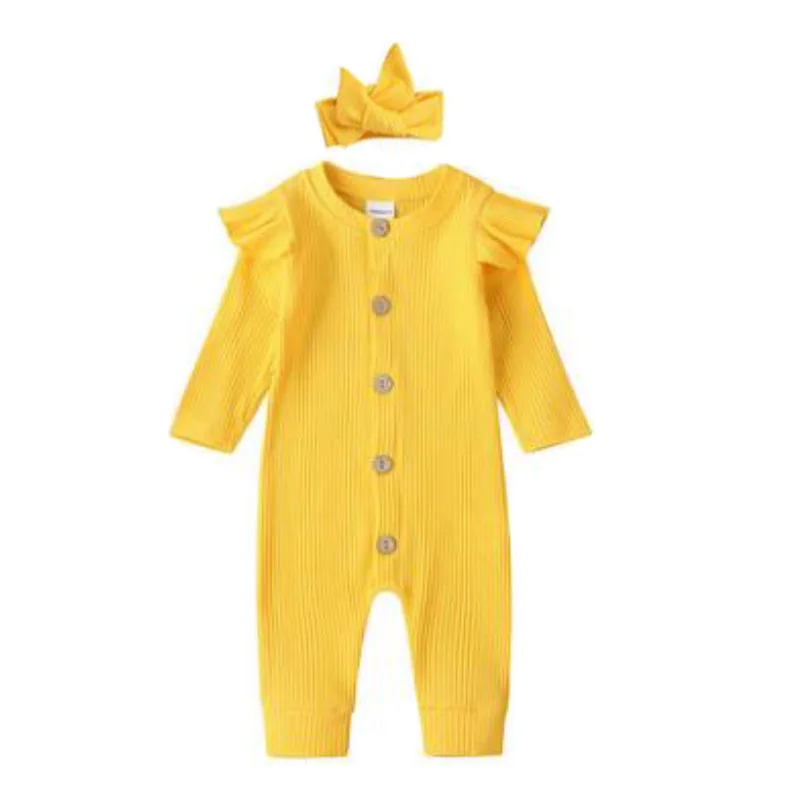 

0-1 year old Infant spring autumn romper boy girl pure cotton Korean Siamese clothes Give away Bowknot quality children clothing