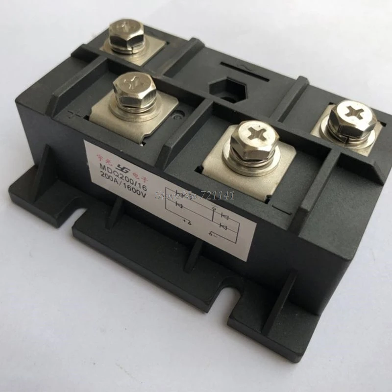 Серия однофазных мостовых модулей MDQ200A 200A Amp 1600 в 1 фазный диодный выпрямитель