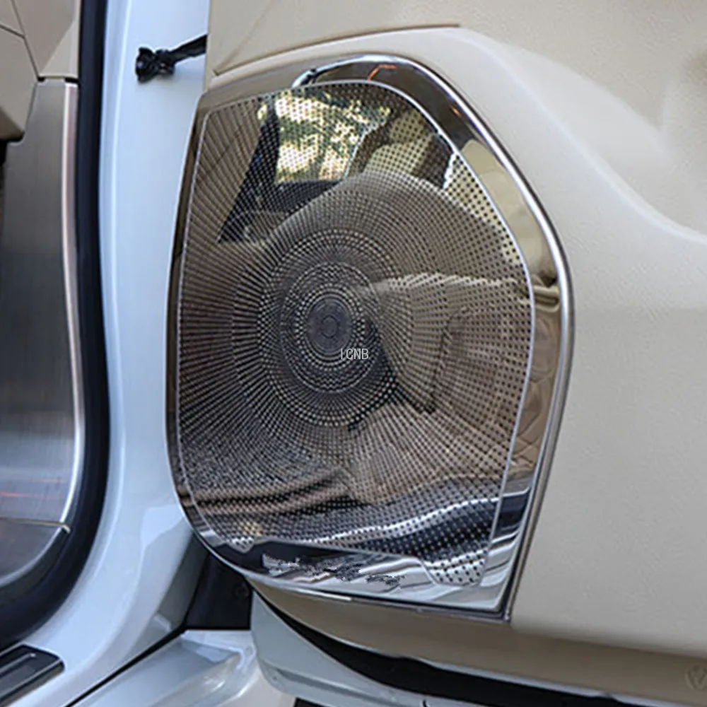 4 шт./компл. накладка на крышку колонки автомобильной двери для Toyota Land Cruiser 200 LC200