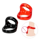 Секс-игрушка для пар, эластичное кольцо для задержки, вибрирующий член, стрейч, интенсивная стимуляция клитора, вибратор с замком преждевременной эякуляции