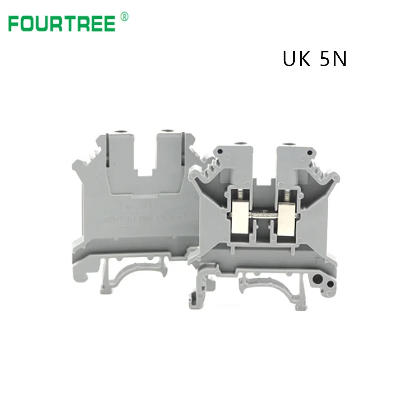 100 шт. провода клеммные колодки серии UK Универсальный соответствующий стандарту